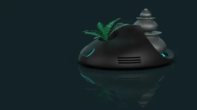 Contoh ilustrasi penjernih udara