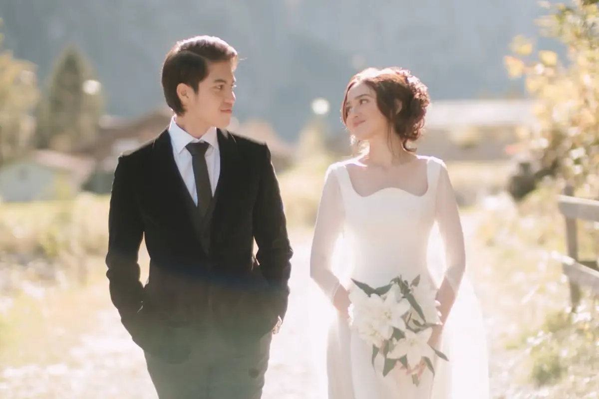 Aura Pengantin Terpancar, Foto Lengkap El Rumi & Syifa Hadju di Swiss Curi Perhatian