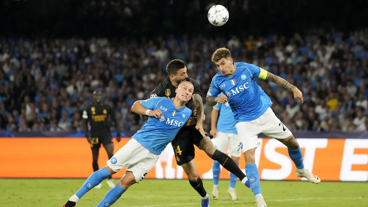 Real Madrid vs Napoli - Liga Champions