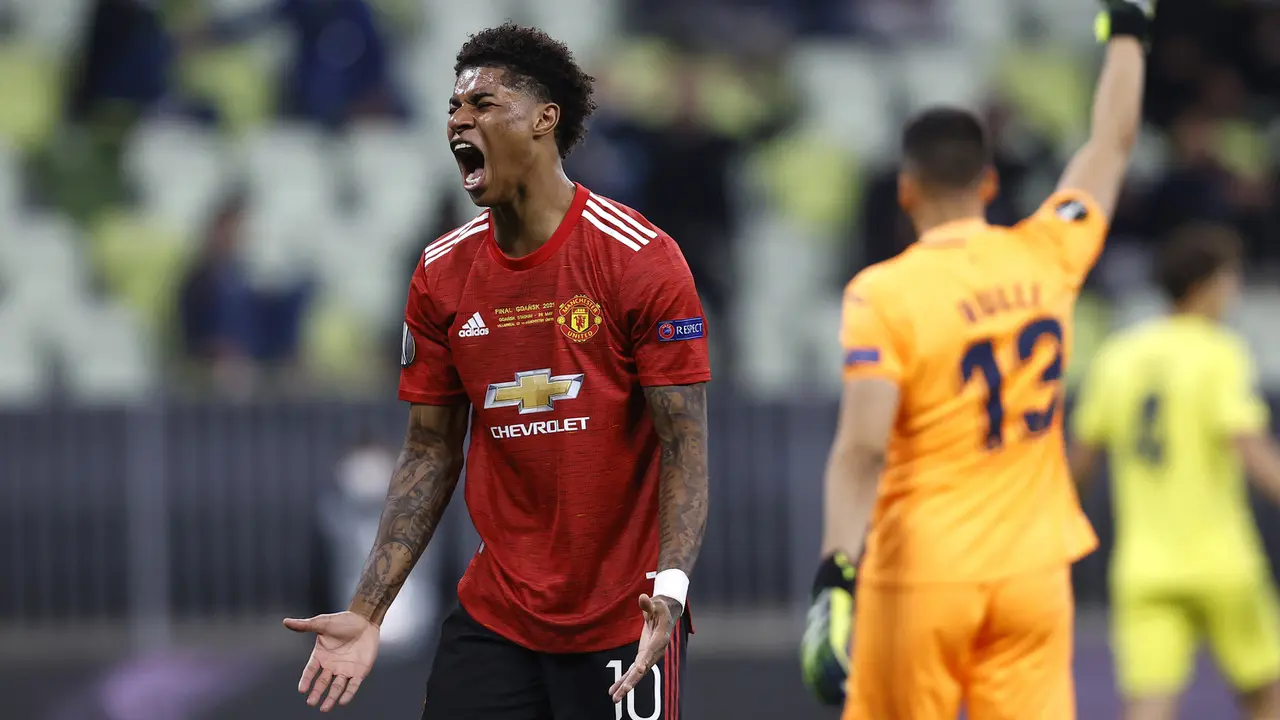 Foto Trivia: 6 Pemain Manchester United yang Tampil Bapuk saat Dikalahkan Villarreal di Final Liga Europa - Marcus Rashford
