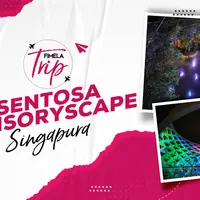Nikmati pengalaman seru dengan sensori futuristic di Sentosa Sensoryscape. Makin seru liburan deh ke Singapura Bersama keluarga dan kerabat.