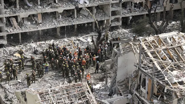Diserang Iran, Begini Penampakan Salah Satu Gedung Bertingkat di Tel Aviv Israel