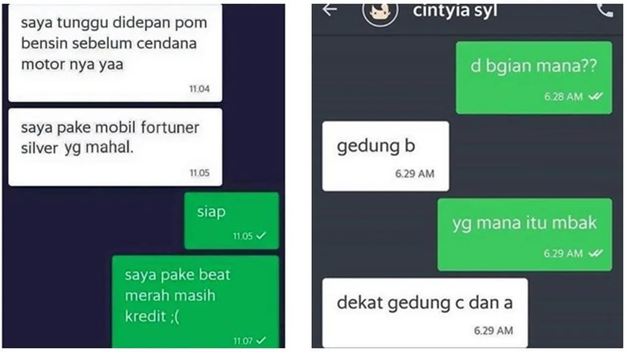 6 Chat Ojol Tanya Alamat ke Pelanggan Ini Malah Bikin Tepuk Jidat