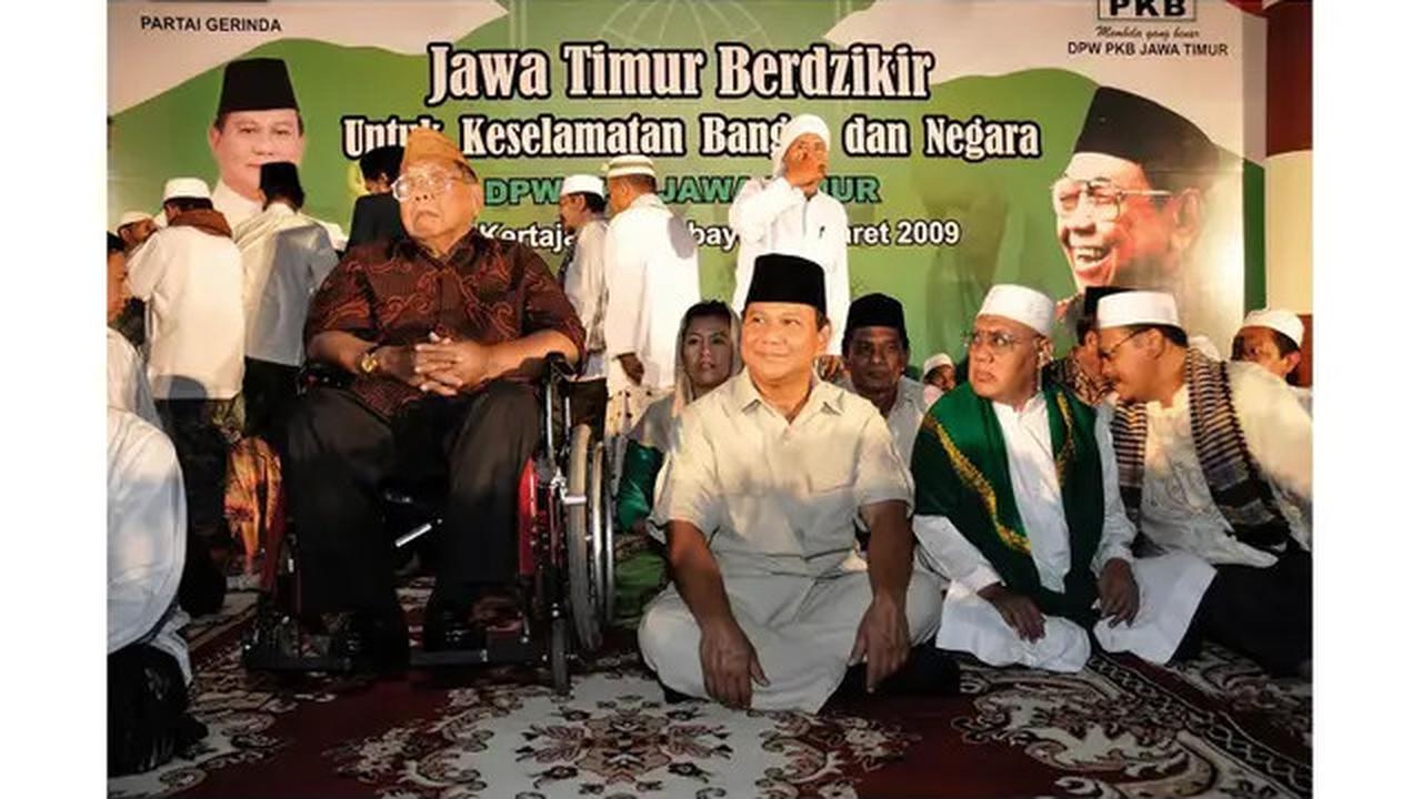 6 Potret Prabowo dan Presiden Indonesia Terdahulu, dari Era Soeharto, Megawati Hingga Jokowi