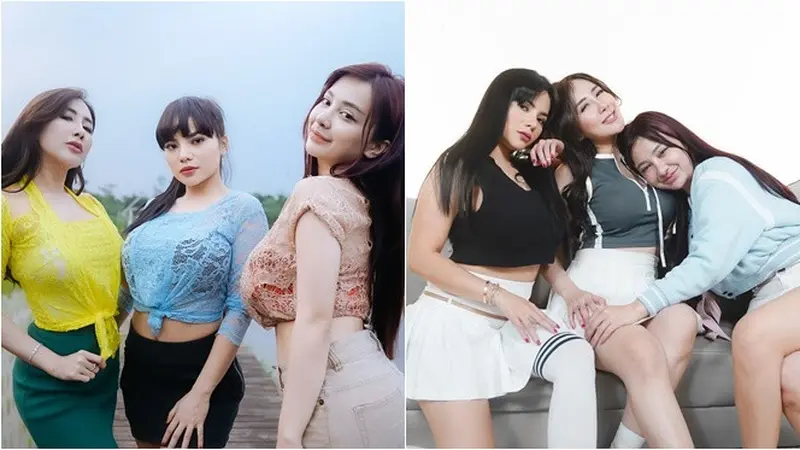 6 Potret Cupi Cupita Bareng Dinar Candy dan Ucie Sucita, Kolaborasi Lagu