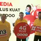 Konferensi Pers 4G Plus Kuat Indosat Ooredoo di Taman Mini Indonesia Indah. (Liputan6.com/Jeko I.R.)