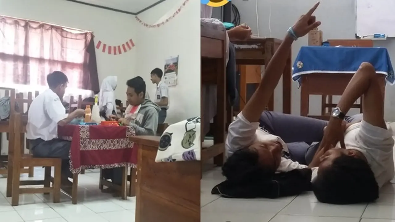 Kelakuan Nyeleneh Siswa Saat di Dalam Kelas