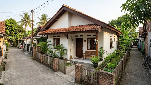 Desain Rumah Sederhana 6x10 Meter
