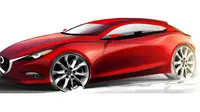 Mazda3 Concept akan menggunakan mesin Skactiv II.(Carscoops)
