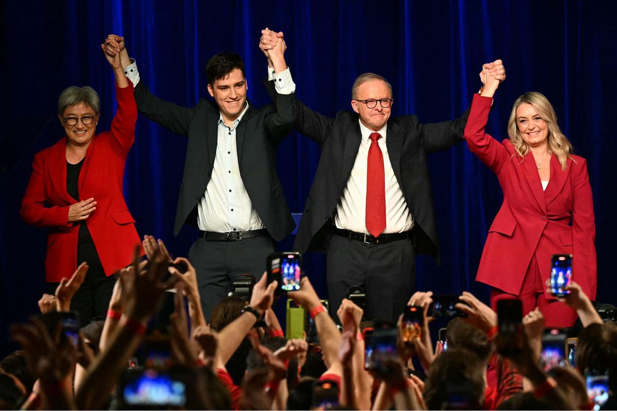 FOTO: Anthony Albanese Kembali Pimpin Australia Usai Partai Buruh Memenangkan Pemilu 2025