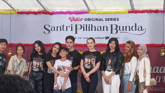 Jumpa Fans Serial Santri Pilihan Bunda. (Nabila Tanjung)