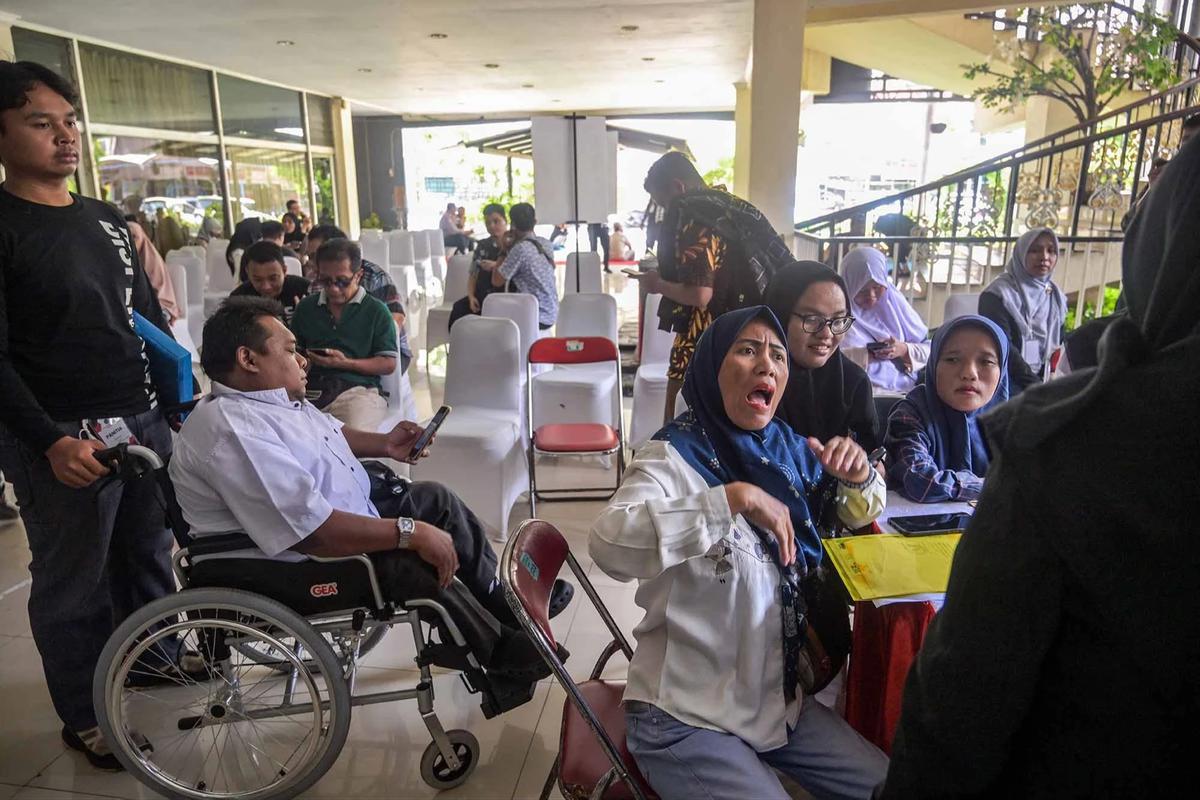 FOTO: Surabaya Gelar Job Fair Khusus Disabilitas, Sediakan Ratusan Peluang Kerja