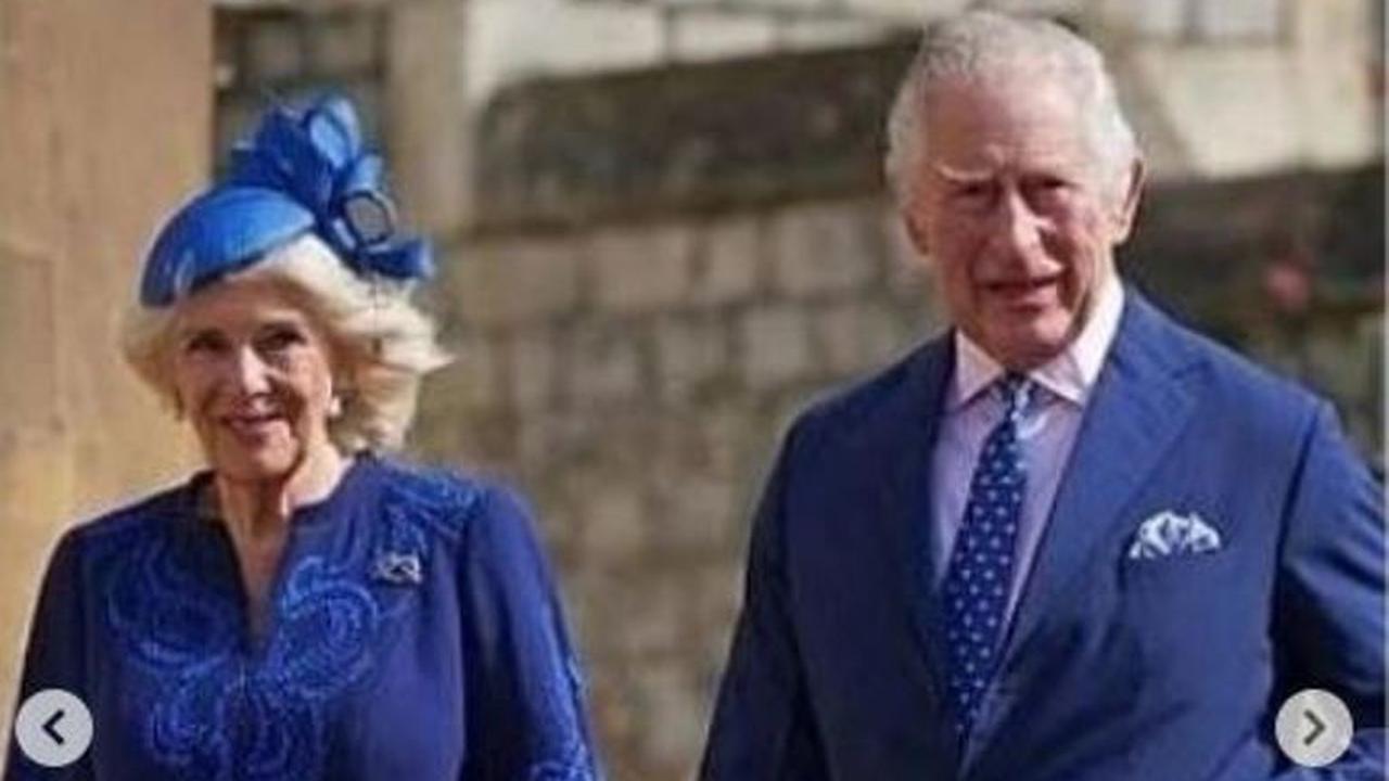 Perayaan Paskah Pertama di Masa Pemerintahan Raja Charles III, Keluarga Kerajaan Tampil Serba Biru