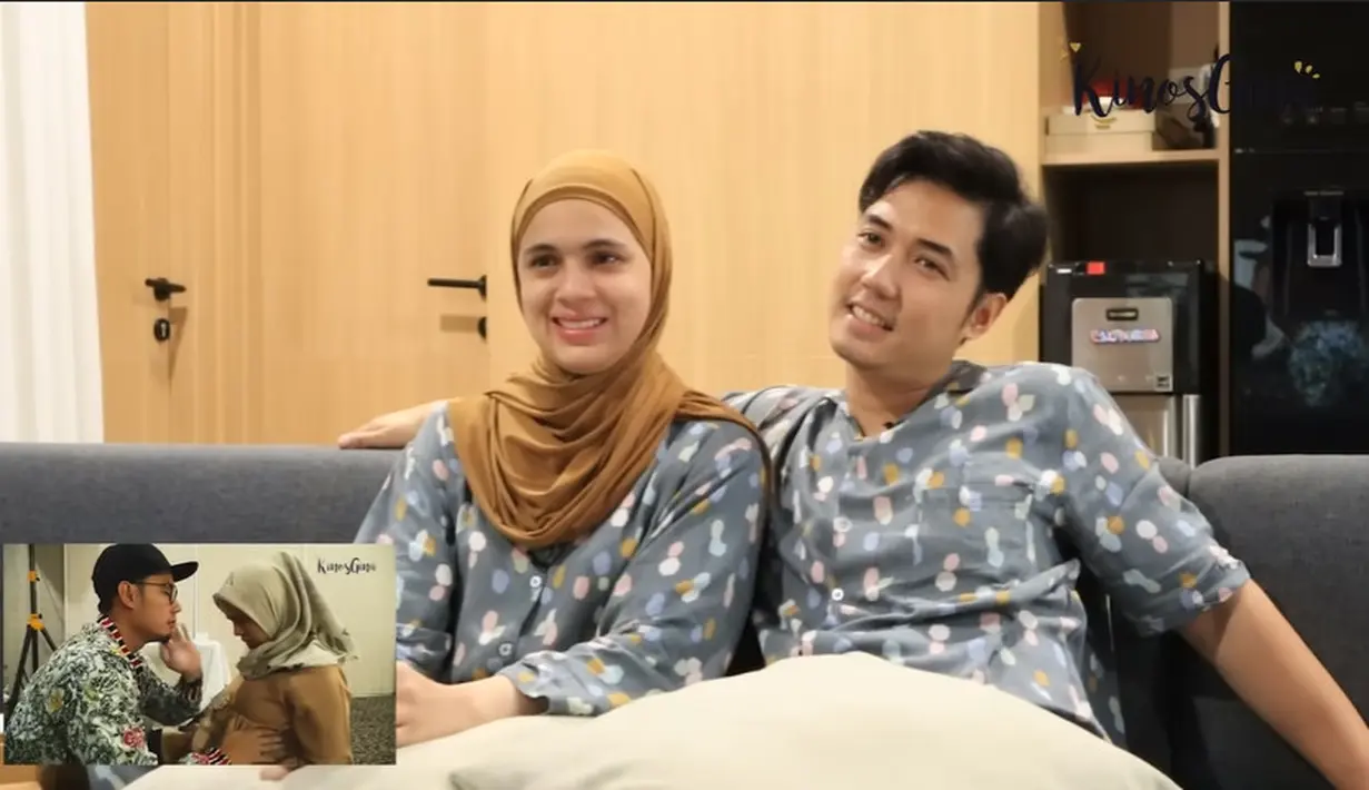 Nycta Gina dan Rizky Kinos (Youtube/KinosGina)