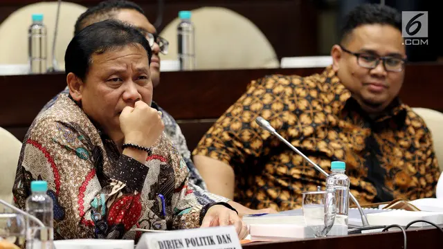 KPU Rapat dengan DPR Bahas Peraturan Pemilu 2019