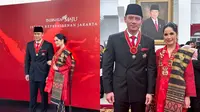 Annisa Pohan Pakai Ulos Tinggalan Ibu Ani Yudhoyono (Sumber: Instagram/annisayudhoyono)