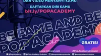 Syarat pendaftaran Pop Academy Indosiar.