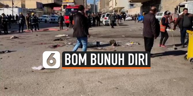 VIDEO: Dua Bom Bunuh Diri Guncang Baghdad