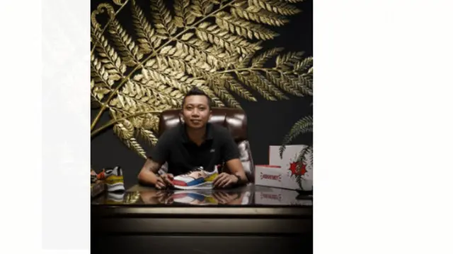 Adhitya Caesarico memulai bisnis sepatu pada 2015.