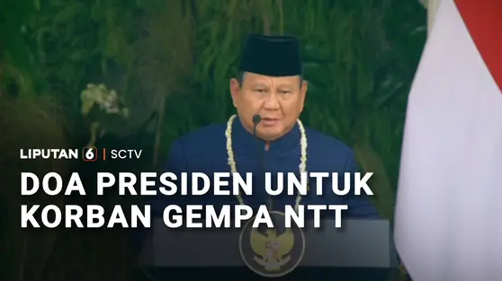 Doa Presiden untuk Korban Gempa NTT