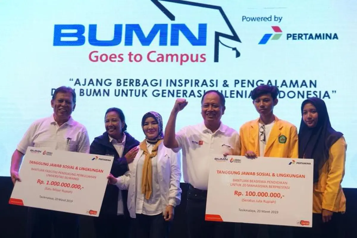 Pertamina Tebar Inspirasi Bagi Generasi Milenial Tasikmalaya