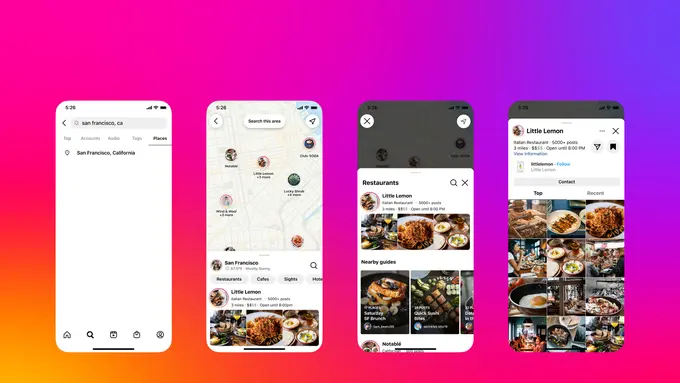 3 Manfaat dari Fitur Peta di Instagram bagi UMKM Indonesia