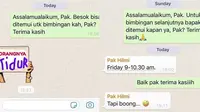 6 Chat Dosen Iseng ke Mahasiswa Ini Bikin Geregetan (sumber: Instagram.com/receh.id)