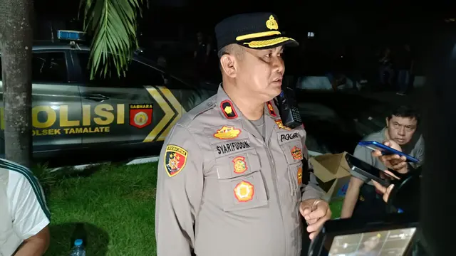 Kapolsek Tamalate, Kompol Syarifuddin