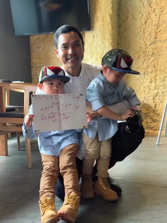 Ultah Harvey Moeis, suami Sandra Dewi (Instagram/sandradewi88)