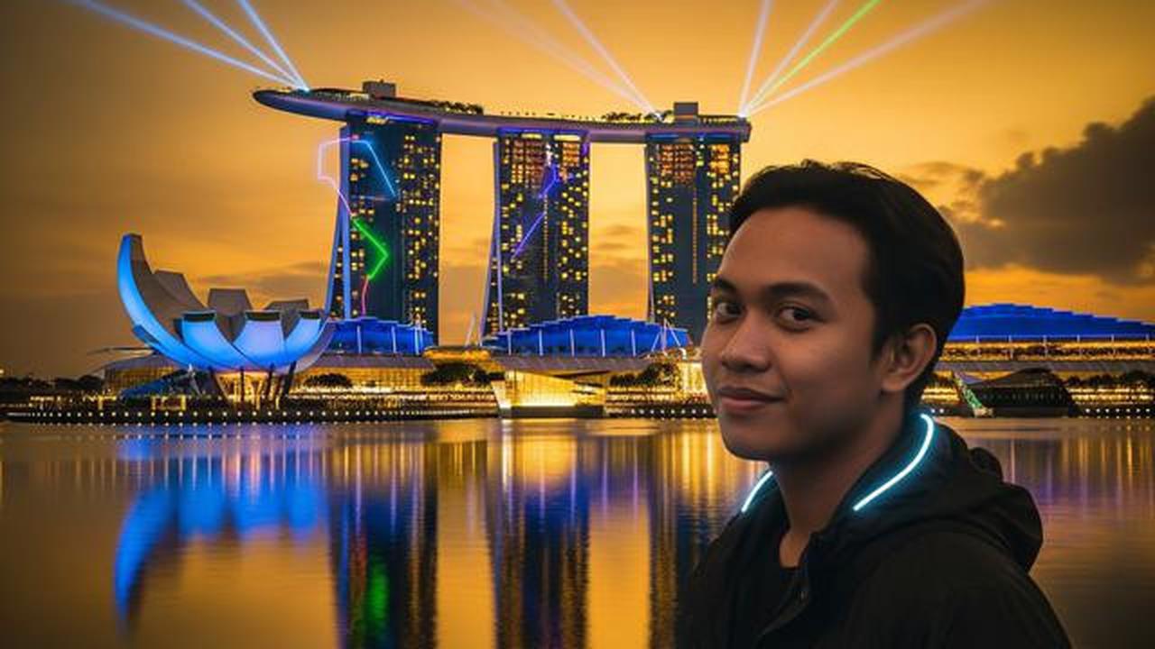 7 Prompt Gemini AI Viral Edit Foto Sendiri Liburan di Singapura, Estetik dan Realistis