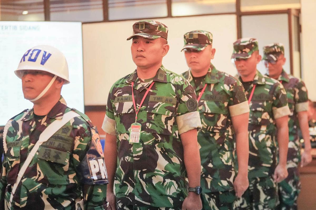 FOTO: Empat Prajurit Divonis Penjara dalam Kasus Penyiraman Air Keras terhadap Aktivis KontraS