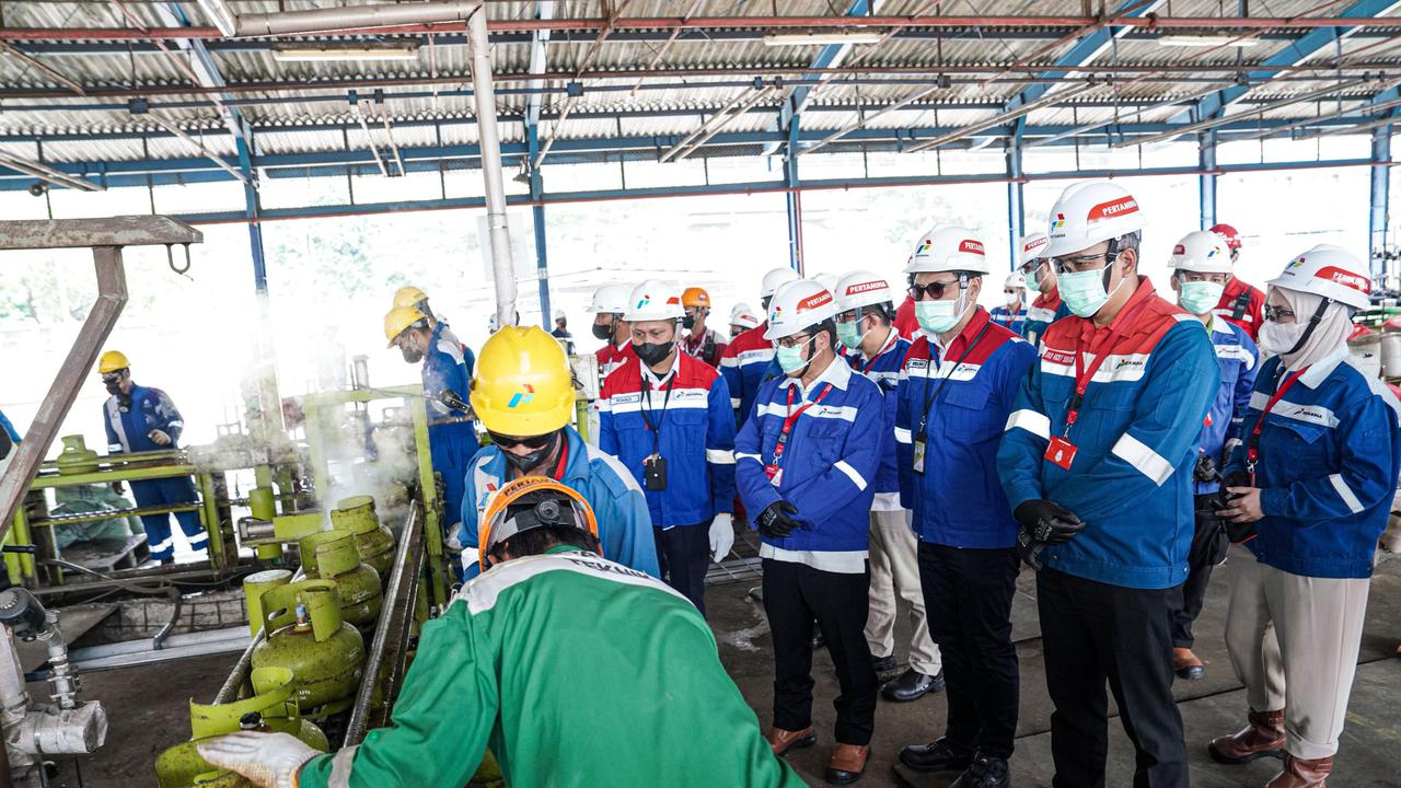 Tinjau SPBE, Pertamina Patra Niaga Bersama ESDM Pastikan Distribusi LPG Optimal di Jakarta