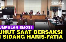 VIDEO: Sederet Luapan Emosi Luhut Saat Bersaksi di Sidang Haris Azhar dan Fatia