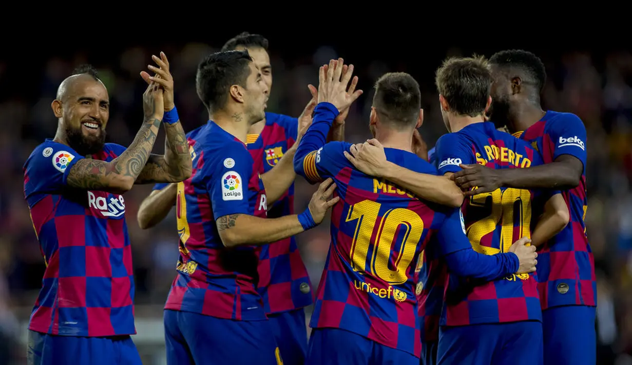 4. FC Barcelona - 852 juta euro. (AP/Joan Monfort)