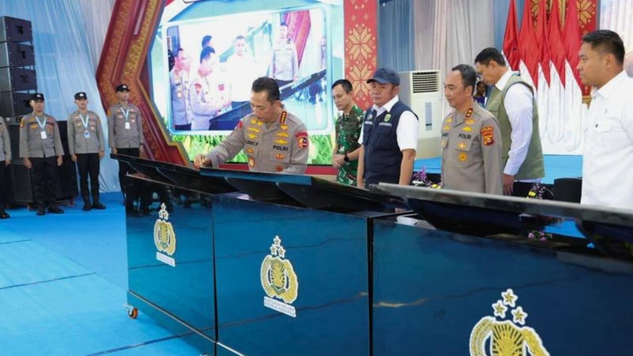 Kapolri Resmikan 57 Jembatan Merah Putih Presisi di Sumsel, Tingkatkan Akses dan Ekonomi