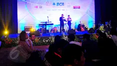 Suasana acara welcome dinner BCA Indonesia Open Superseries Premier 2015 yang digelar di Golden Ballroom Hotel Sultan, Jakarta, Senin (1/6/2015). Indonesia Open akan berlangsung di Istora Gelora Bung Karno, 2-7 Juni. (Liputan6.com/Yoppy Renato)
