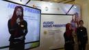 Audisi presenter berita menjadi salah satu acara yang paling diminati peserta dalam Emtek Goes To Campus di Graha Sabha Pramana, UGM, Yogyakarta, 2 November 2016. (Bola.com/Arief Bagus)