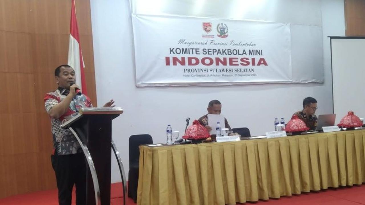Rahman Pina Pimpin KSMI Sulsel 2025-2029: Cabor Mini Soccer yang Baru Diresmikan KONI Kini Punya Nahkoda!