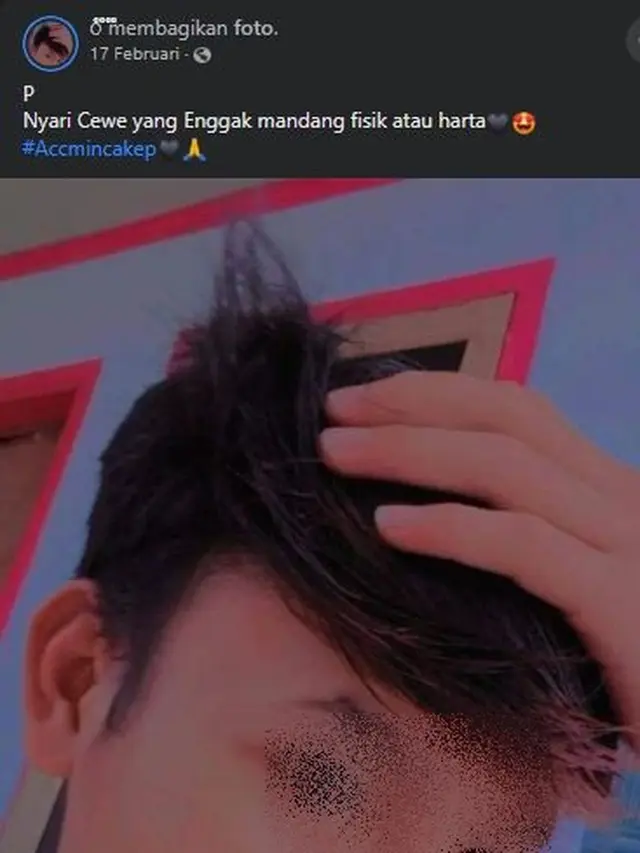 6 Status Facebook Cari Pacar Enggak Pandang Fisik Ini Bikin Senyum Tipis
