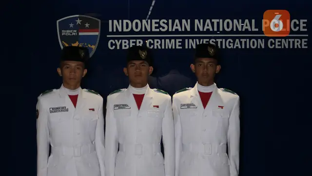 Paskibraka 2020, Paskibraka, Paskibraka Nasional 2020, Jokowi, HUT ke-75 RI, HUT RI ke-75, I Gusti Agung Bagus Kade Sanggra Wira Adhinata, Muhammad Asri Maulana, Sudrajat Prawijaya