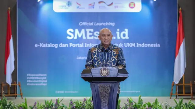 Dorong UKM Go Global KemenKopUKM Luncurkan Portal Nasional SMEsta.id