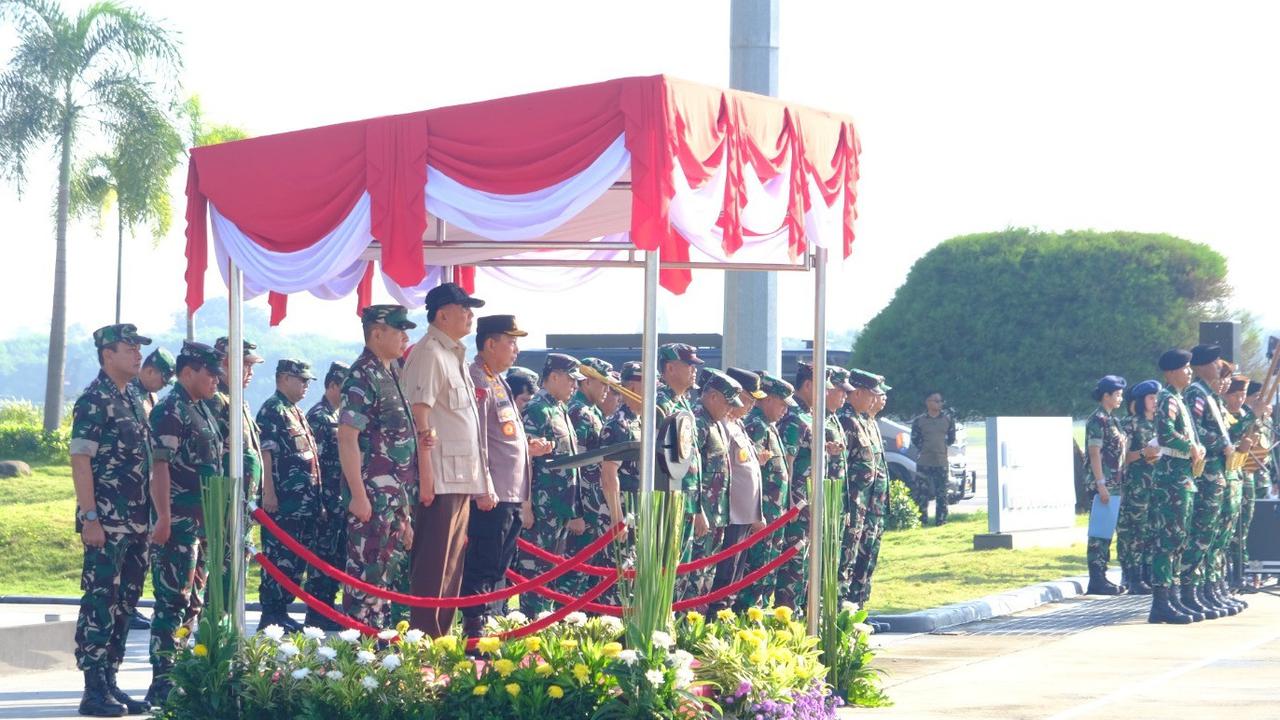 Pelepasan pasukan TNI Kontingen Patriot II ke Perancis