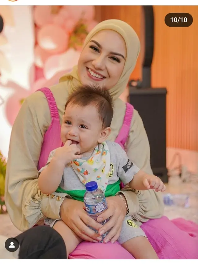 Irish Bella gelar tasyakuran ulang tahun Amala, buah cintanya dengan Ammar Zoni (Foto: Instagram _irishbella_)