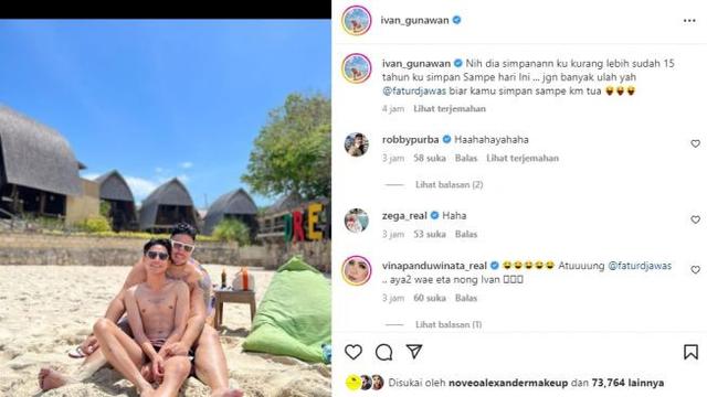 Potret Ivan Gunawan dan Fatur Djawas yang sempat bikin geger warganet