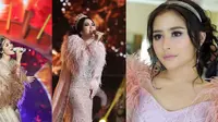 Mengisi ulang tahun ke-27 SCTV, Raisa, Prilly Latuconsina, dan Syahrini, tampil dengan gaun yang serupa tapi tak sama. Penasaran? 
