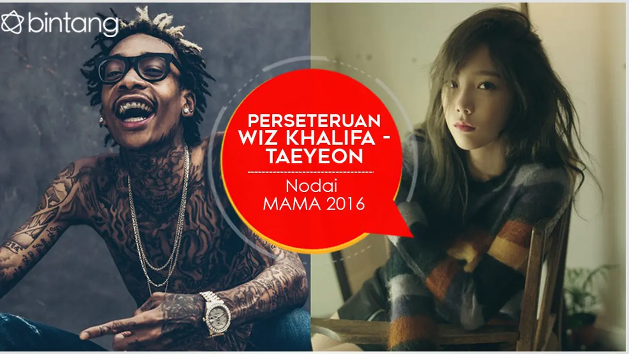 [Bintang] Infografis Wiz Khalifa - Taeyeon SNSD