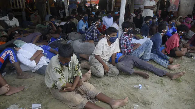 Ratusan Pengungsi Rohingya Terdampar di Pantai Lhokseumawe, Aceh
