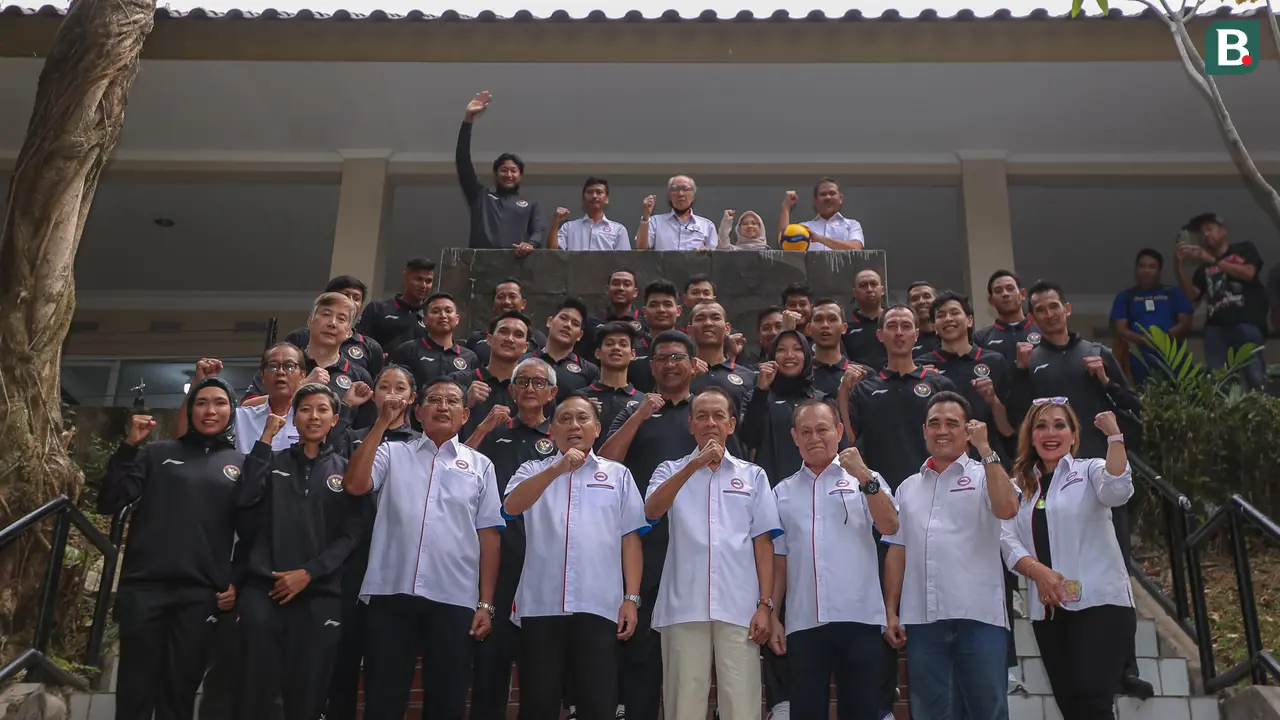 Pelepasan Timnas Bola Voli Indonesia ke Asian Games 2022 China