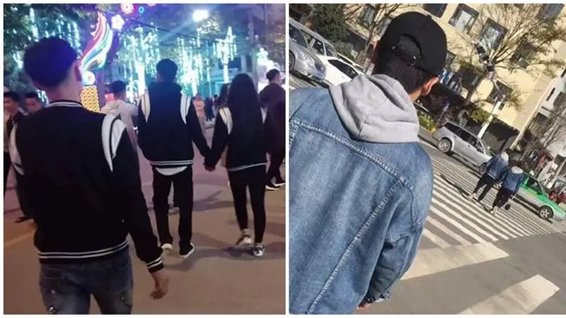 6 Potret Orang Tak Sengaja Pakai Baju Couple Bareng Pasangan Lain, Bikin Senyum Tipis