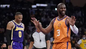 Chris Paul Dirumorkan Masuk Kepengurusan LA Lakers di Bawah Kepemilikan Baru Bob Iger